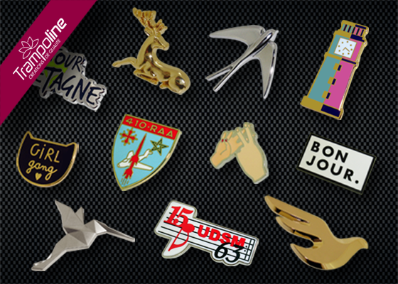 Fabricant de pin's - insignes - broches émaillées personnalisés - Profactory