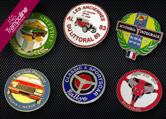 Fabrication plaque de calandre club automobile ecusson de calandre badge de calandre