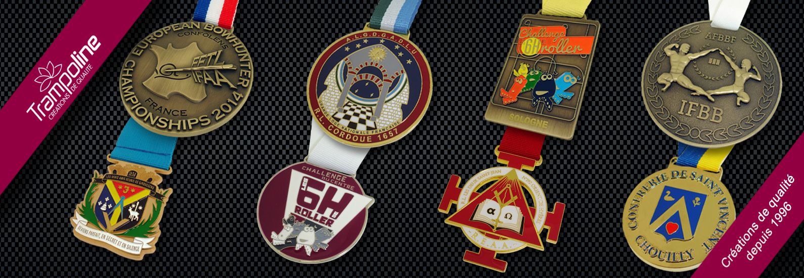 1 medaille avec ruban tour de cou fabricant medaille sportive recompense course medaille marathon finisher medaille de cou
