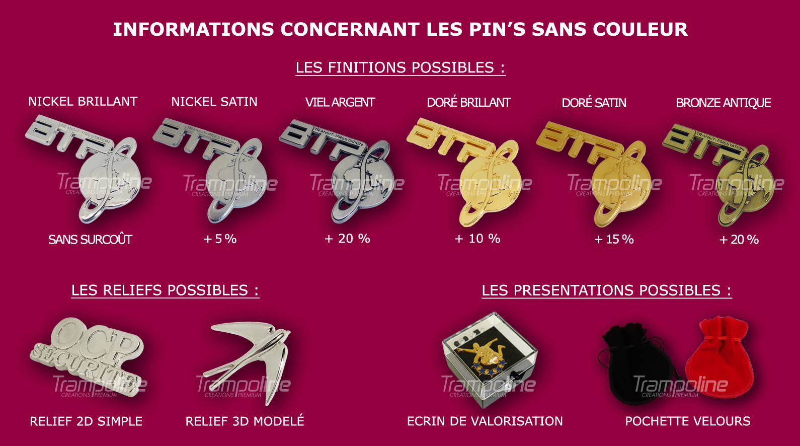 Pin s tout metal