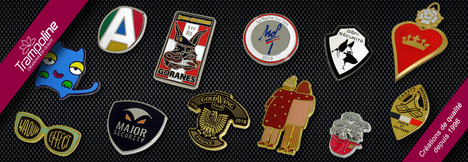 4 pin's qualite entreprise usine pin's decoupe a la forme pin's avec logo