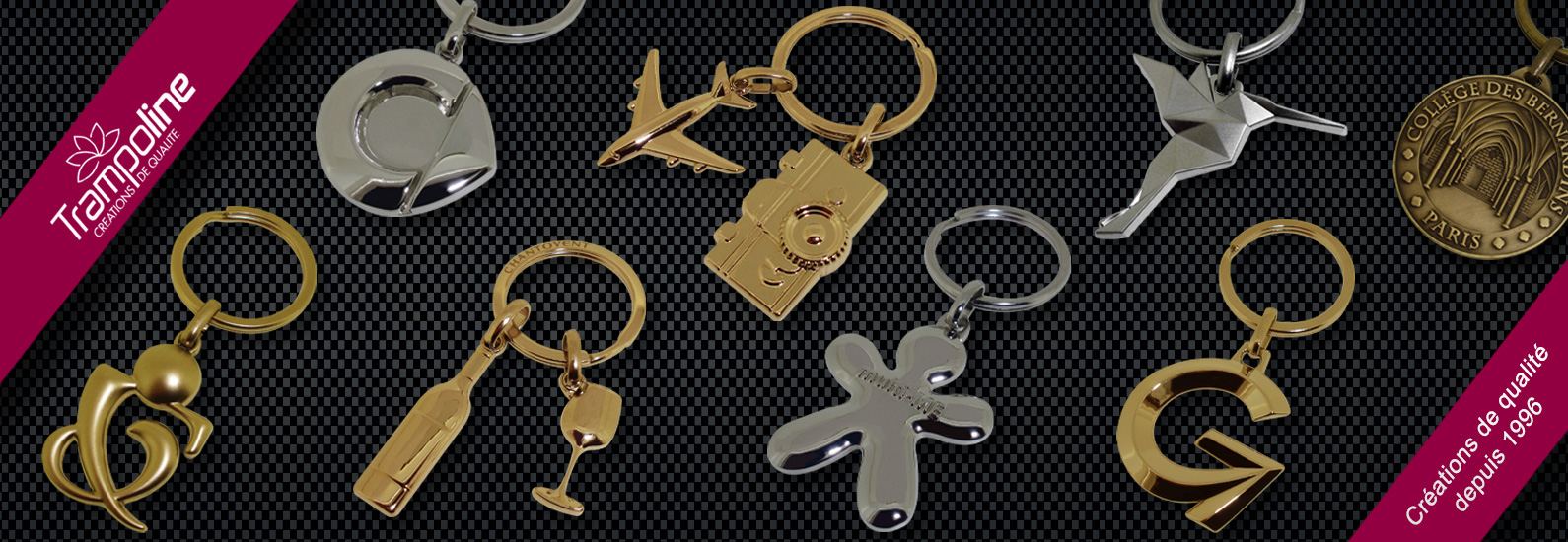 Porte-clés PVC 3D, porte clés métal et pin's sur-mesure, Portofolio