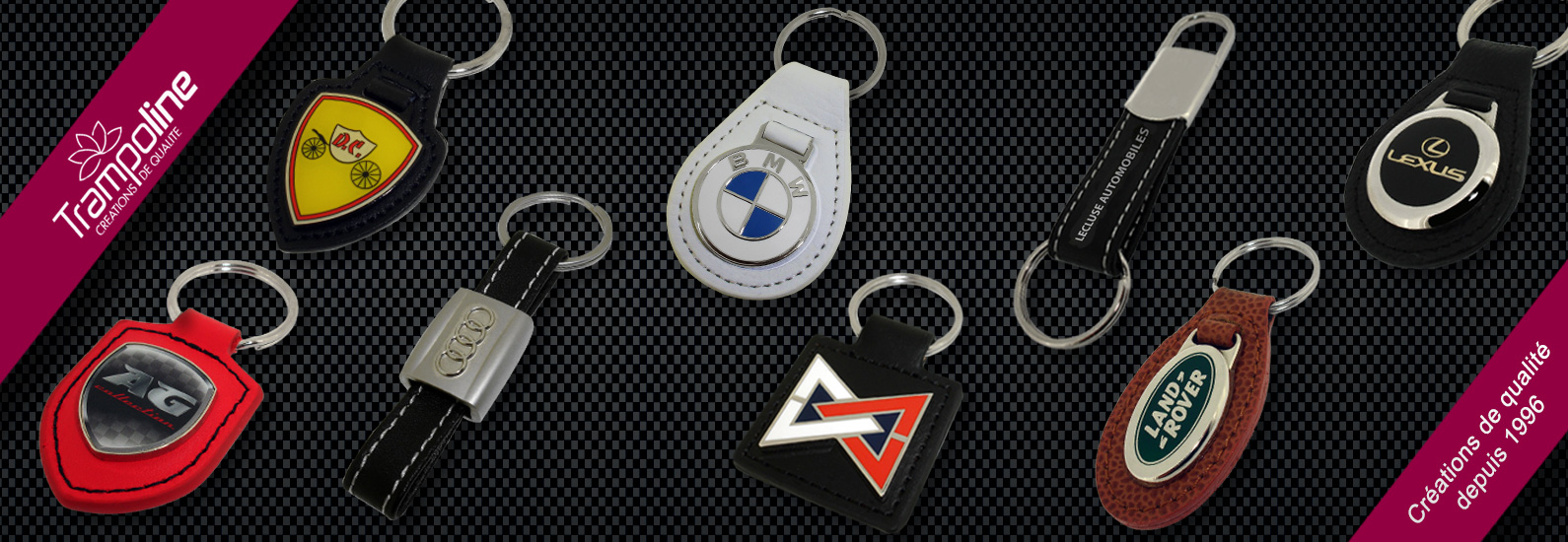 3 fabrication porte clefs prestige luxe cuir haut  de gamme